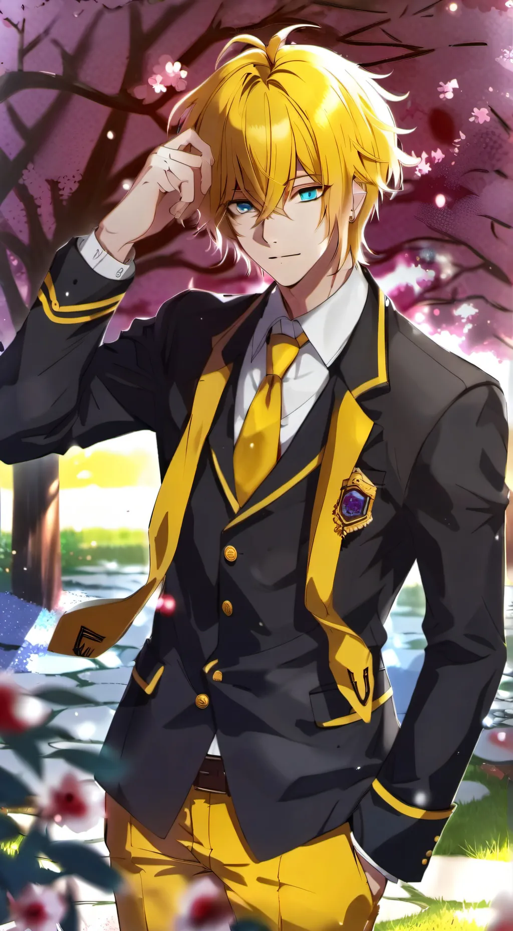 ai character: joe bourgeois 🤨😌 background