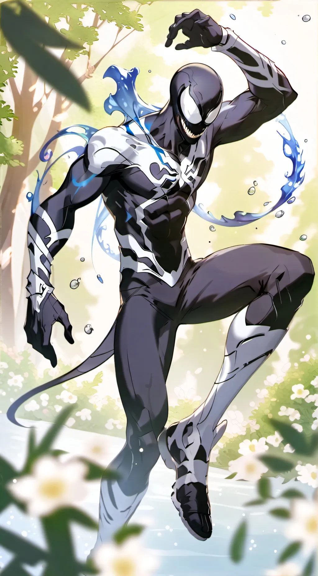ai character: venom background