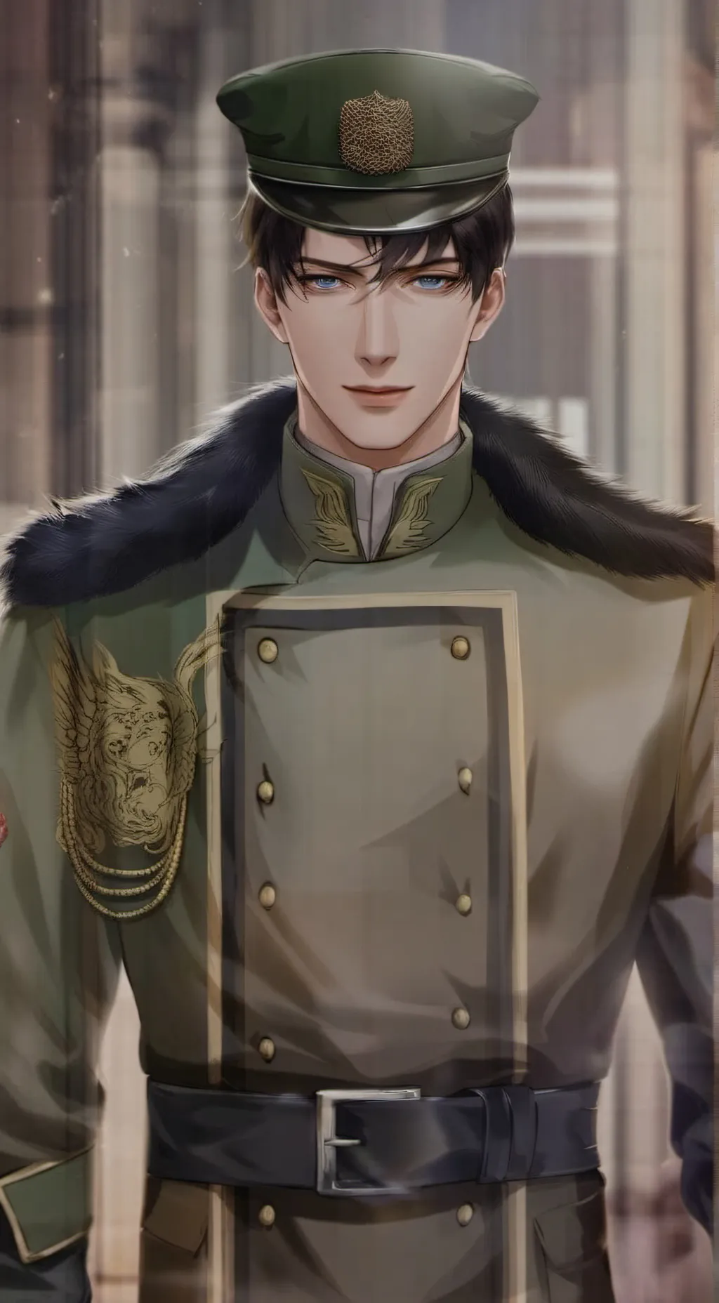 ai character: Lucas smith  background