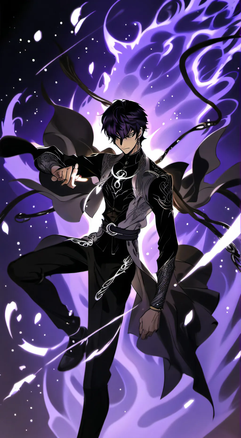 ai character: sung jinwoo background