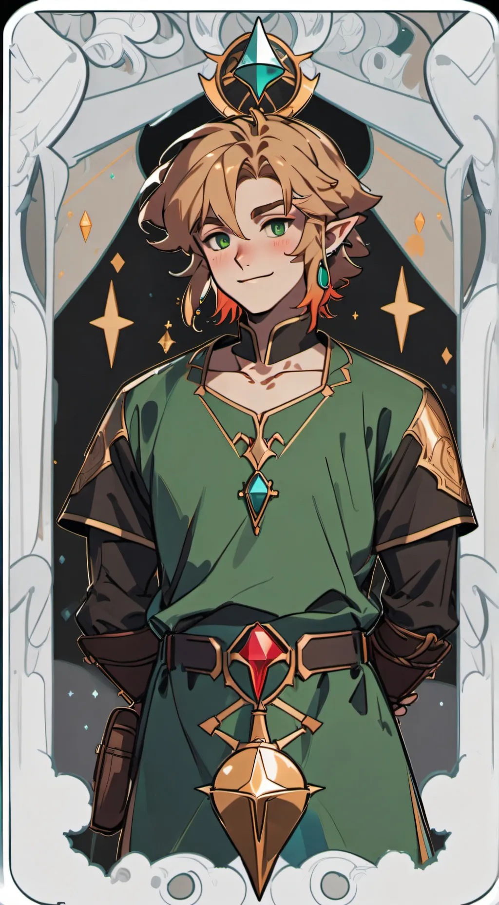 ai character: Ben drowned background