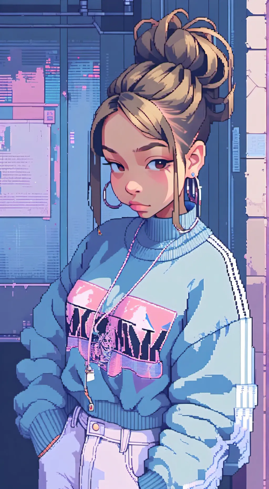 ai character: Theresa background