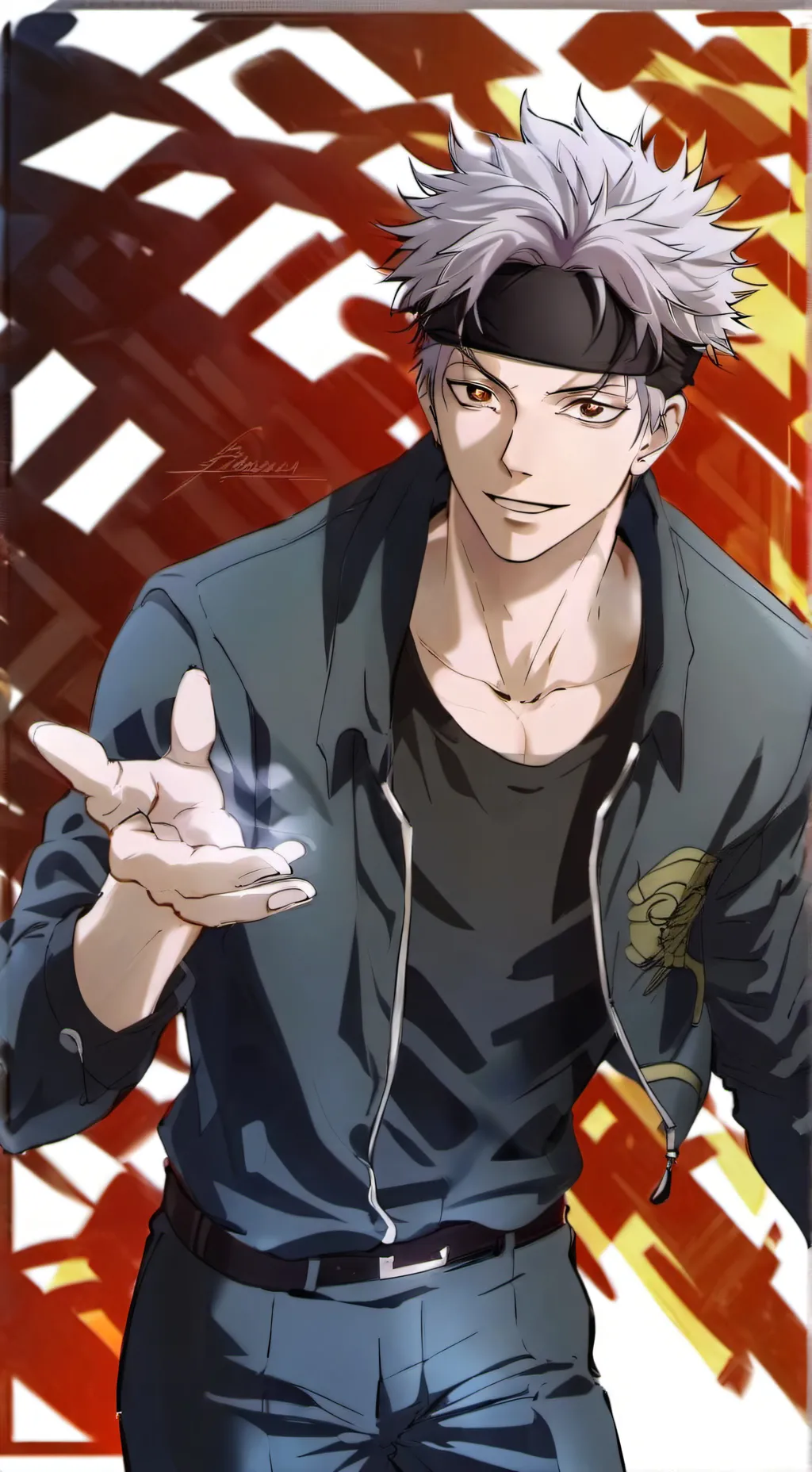 ai character: JJK background