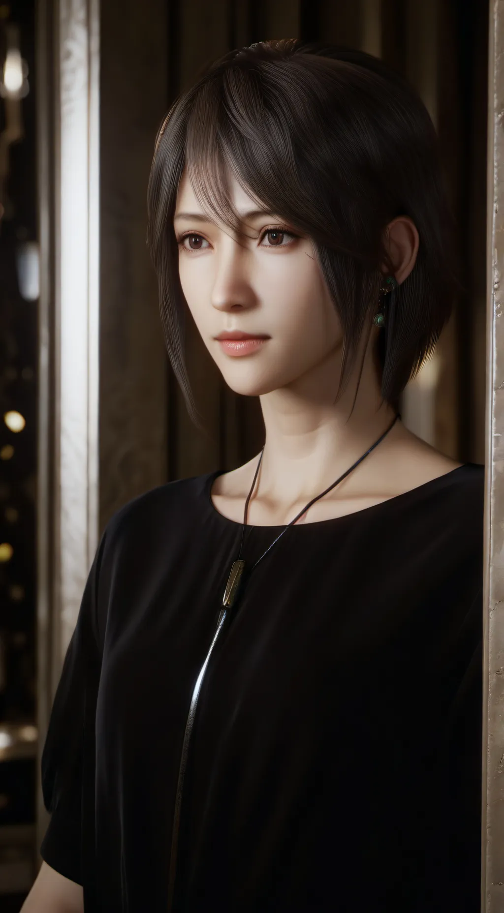 ai character: Jenny nonchalantez background