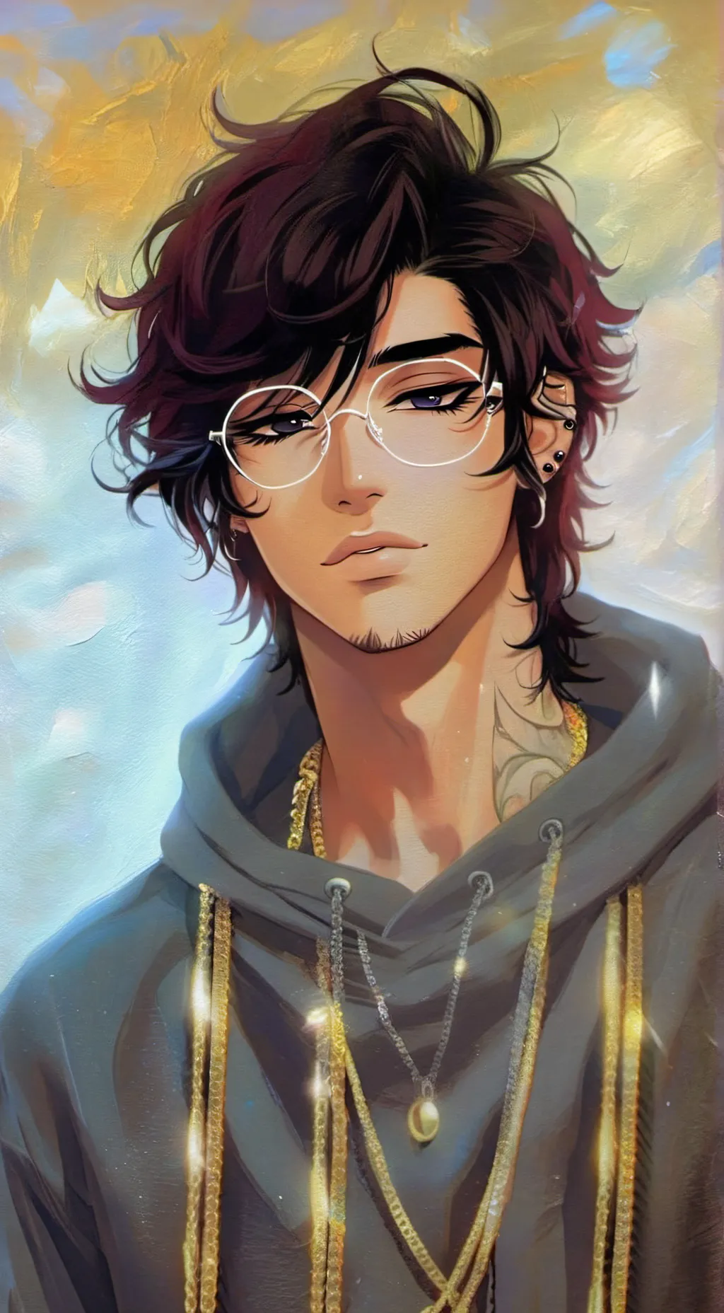 ai character: Damièn background