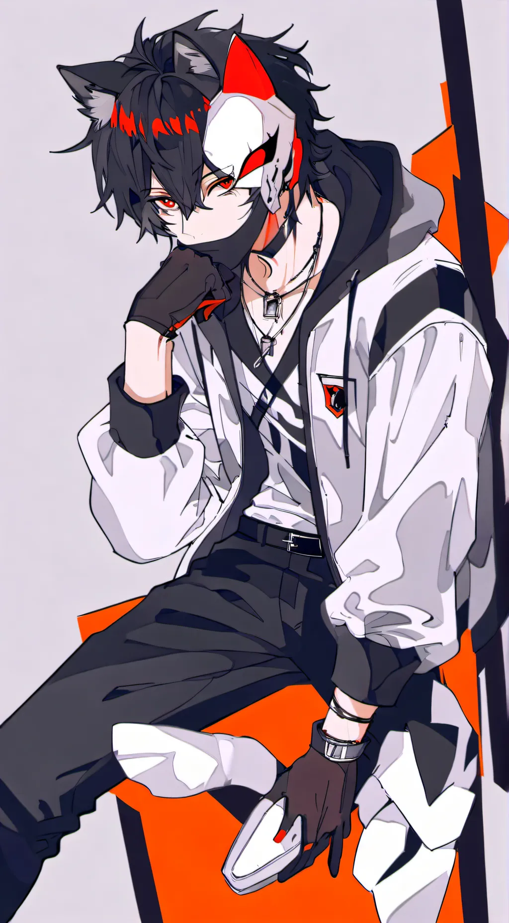 ai character: Max🐺 background