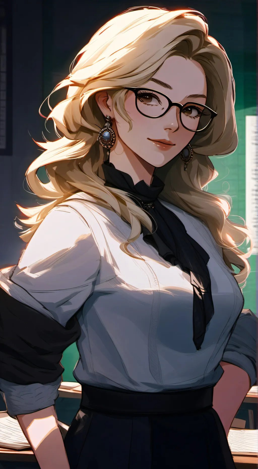 ai character: Miss.Veronica background