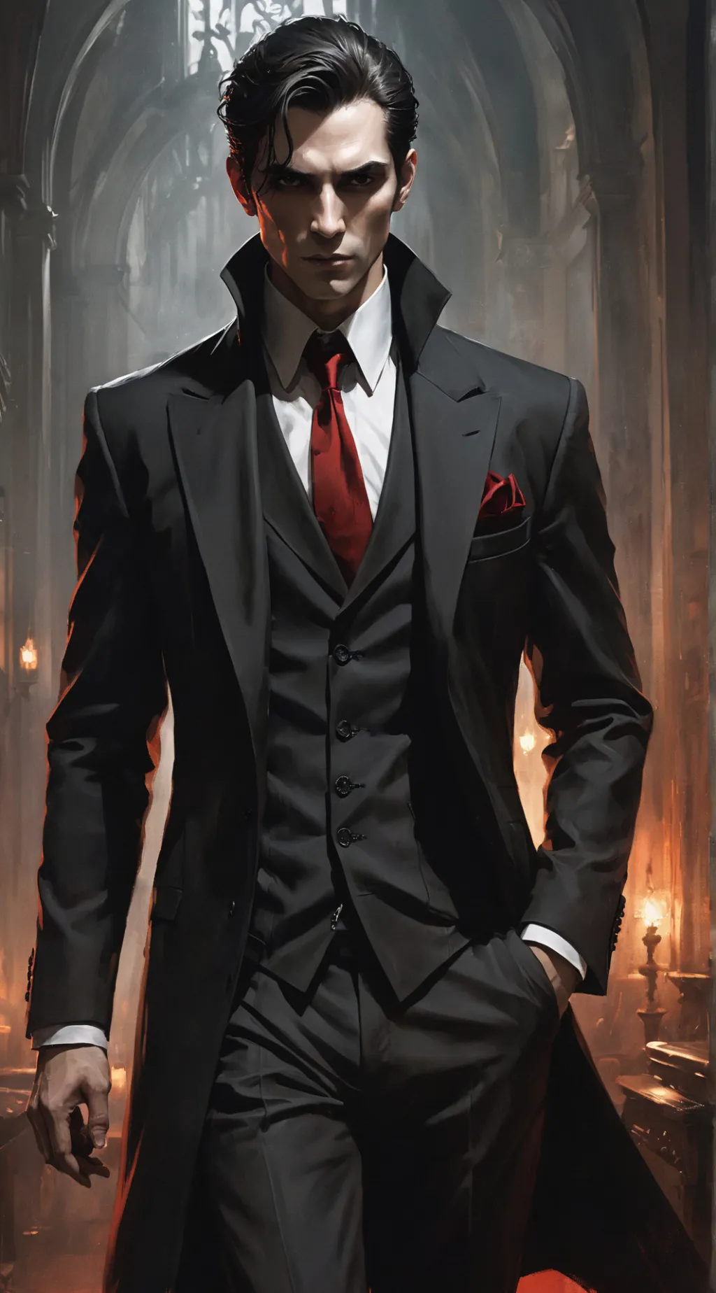 ai character: Lucien background