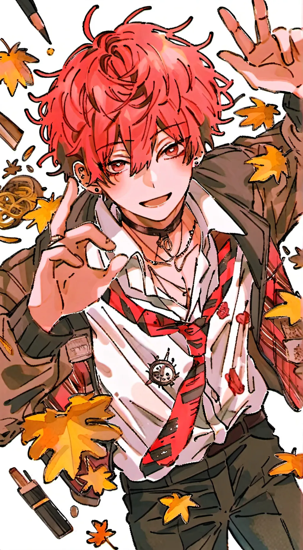 ai character: David ☻️ background