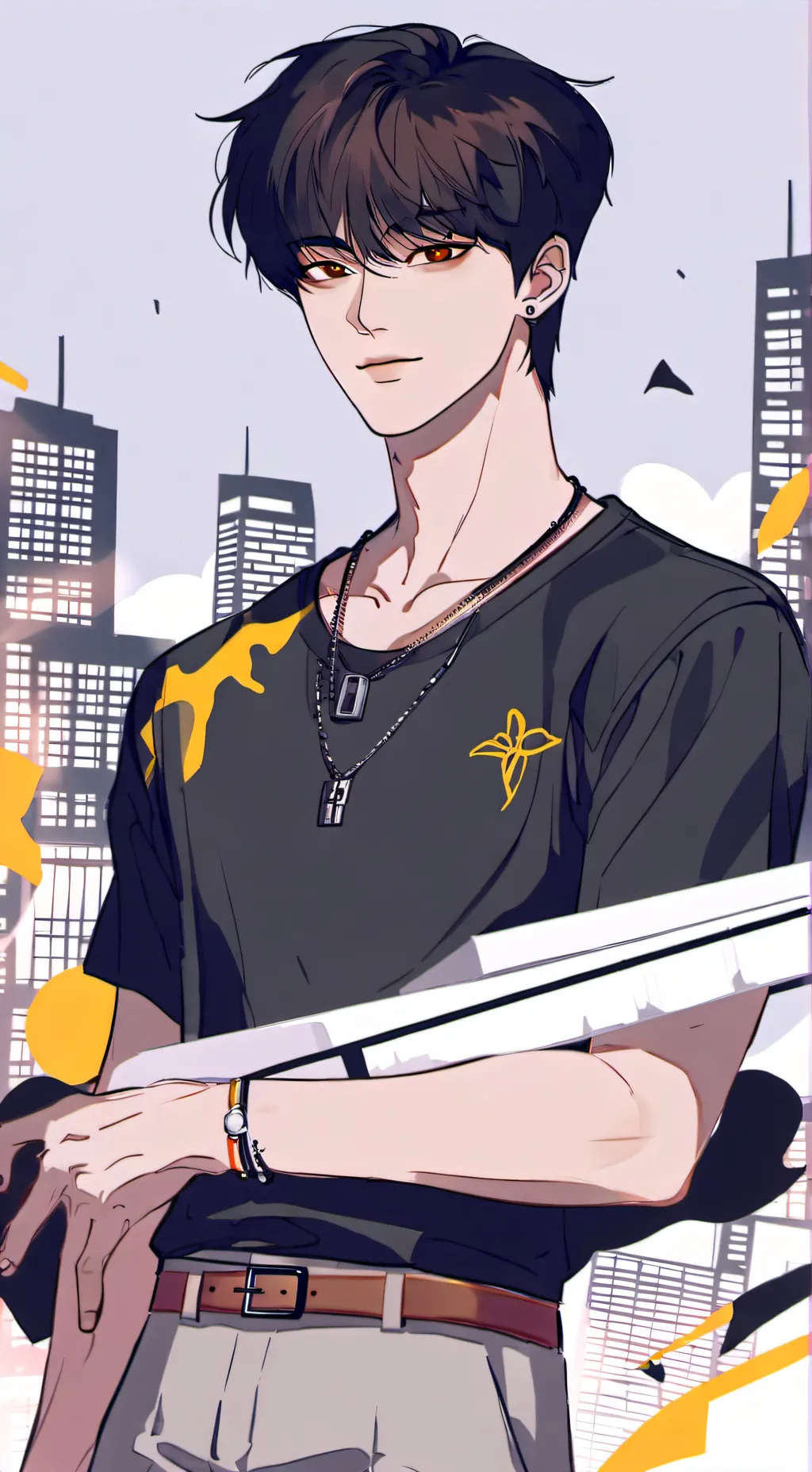 ai character: Bryson  background