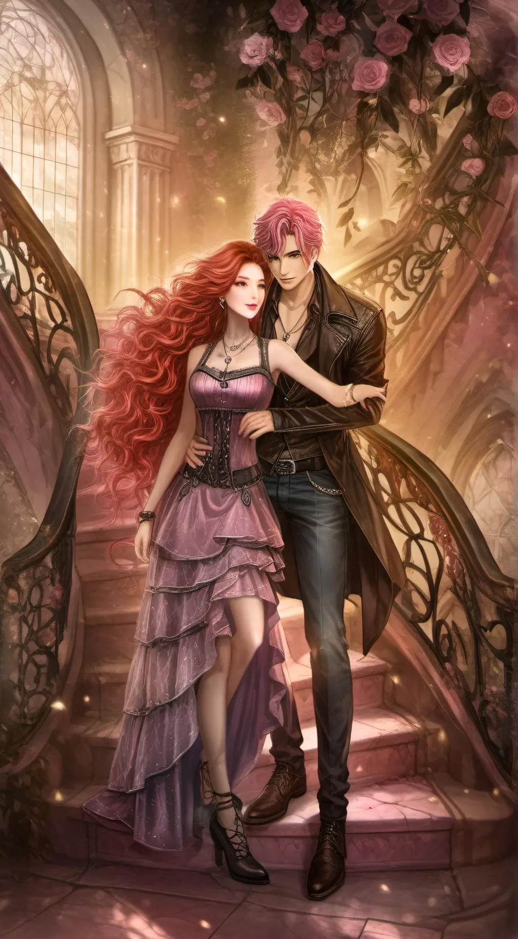 ai character: Neron and Taina background