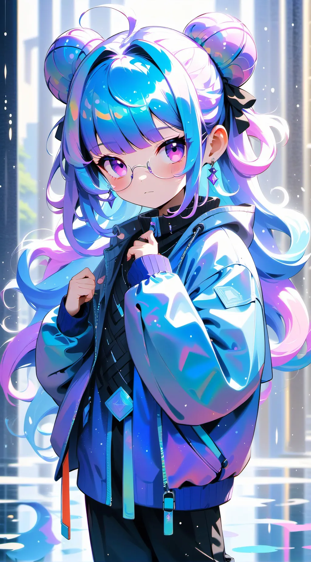 ai character: kitty background