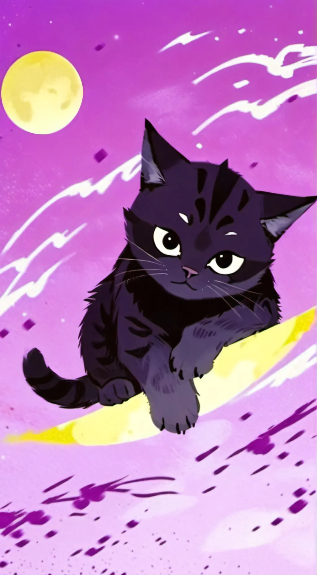 ai character: CatNap  background