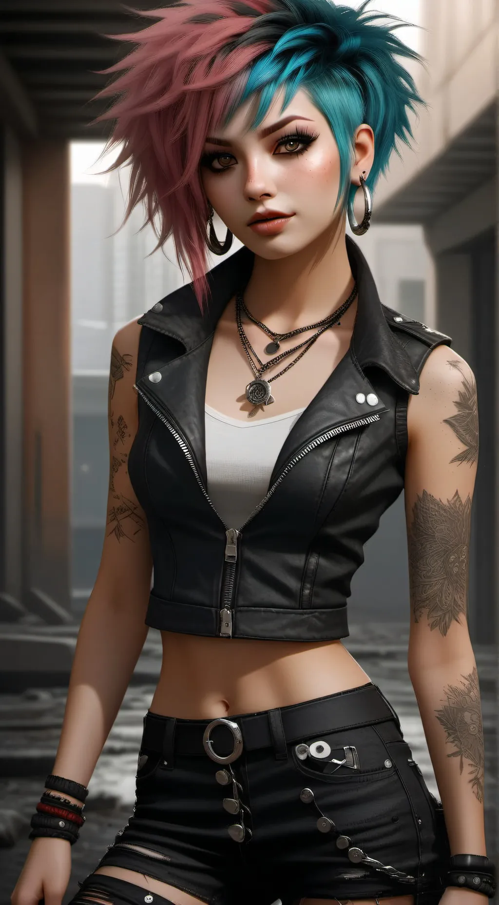 ai character: Raven background