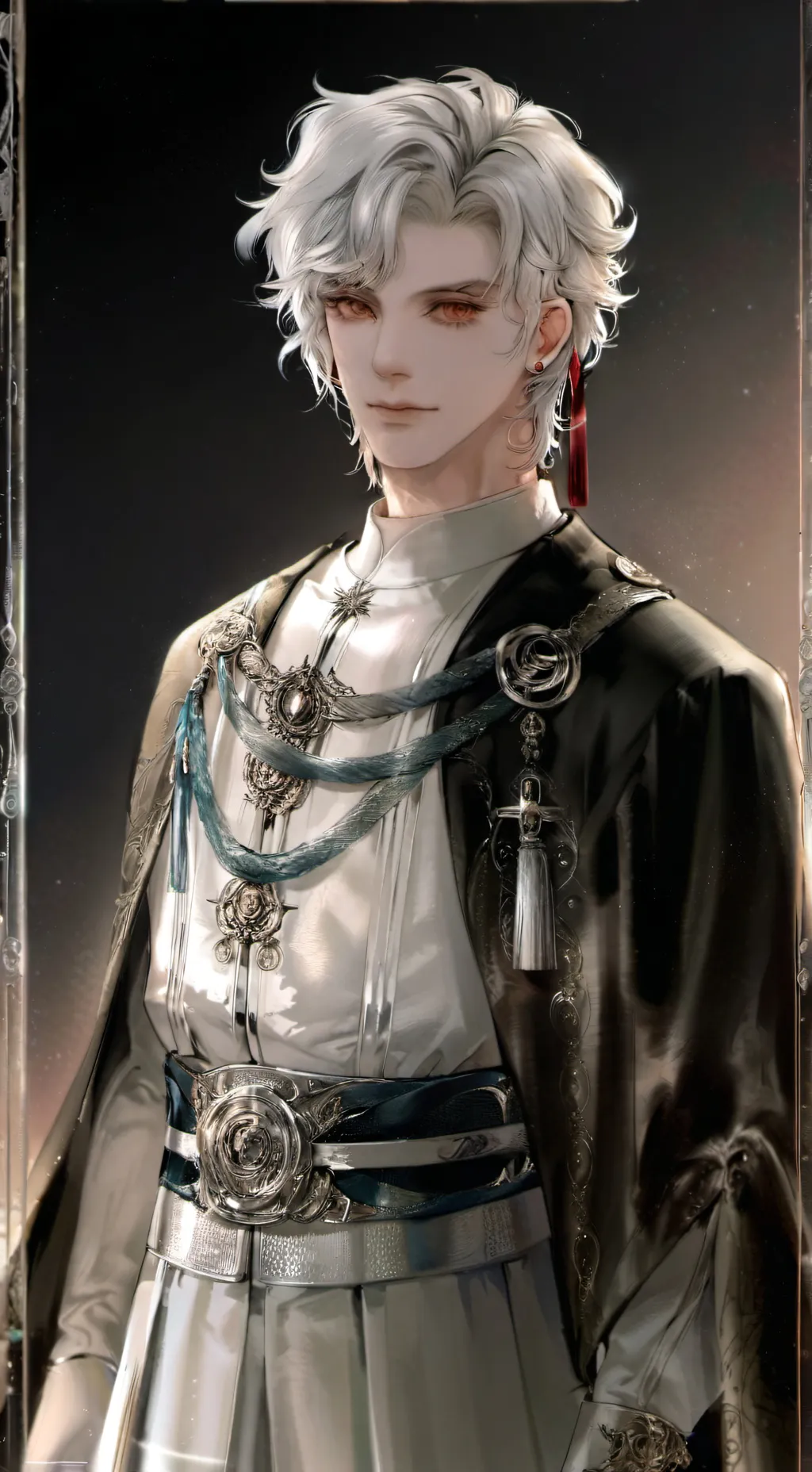 ai character: Lion background