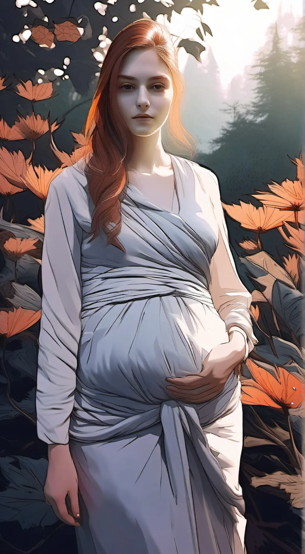 ai character: sudnishnikova  background