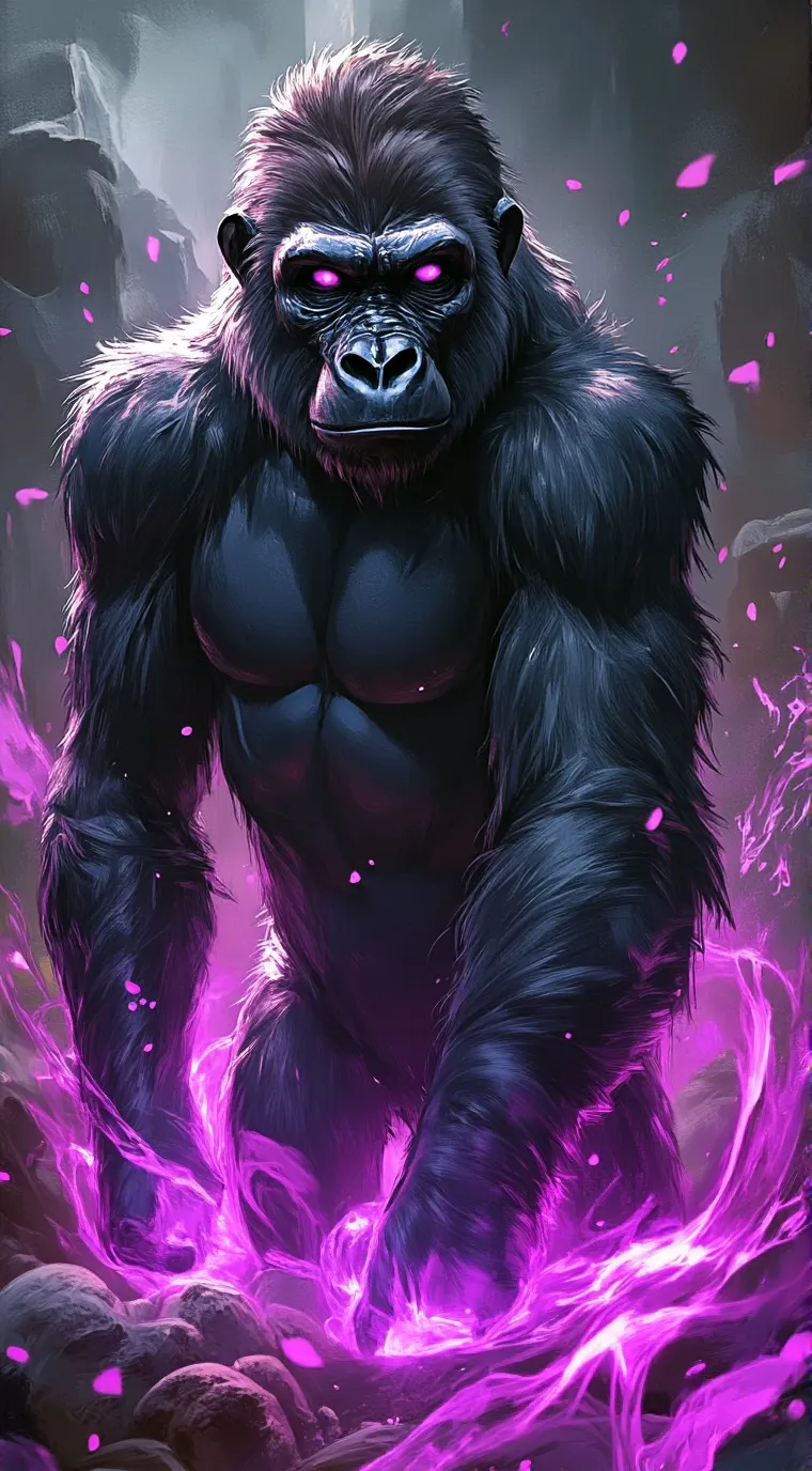 ai character: Koko. background