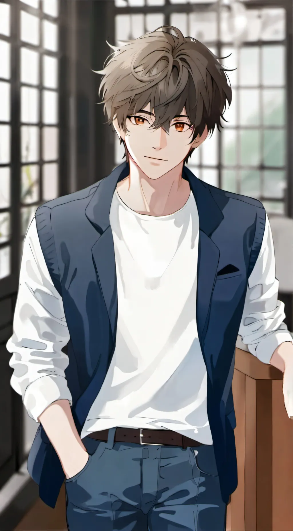 ai character: Alex background