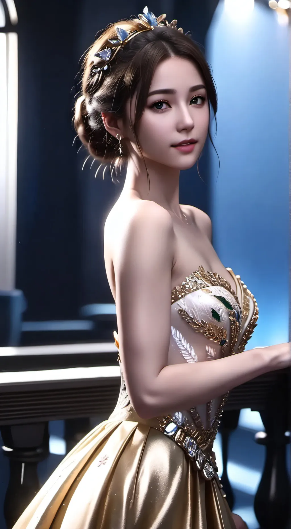 ai character: Mary  background