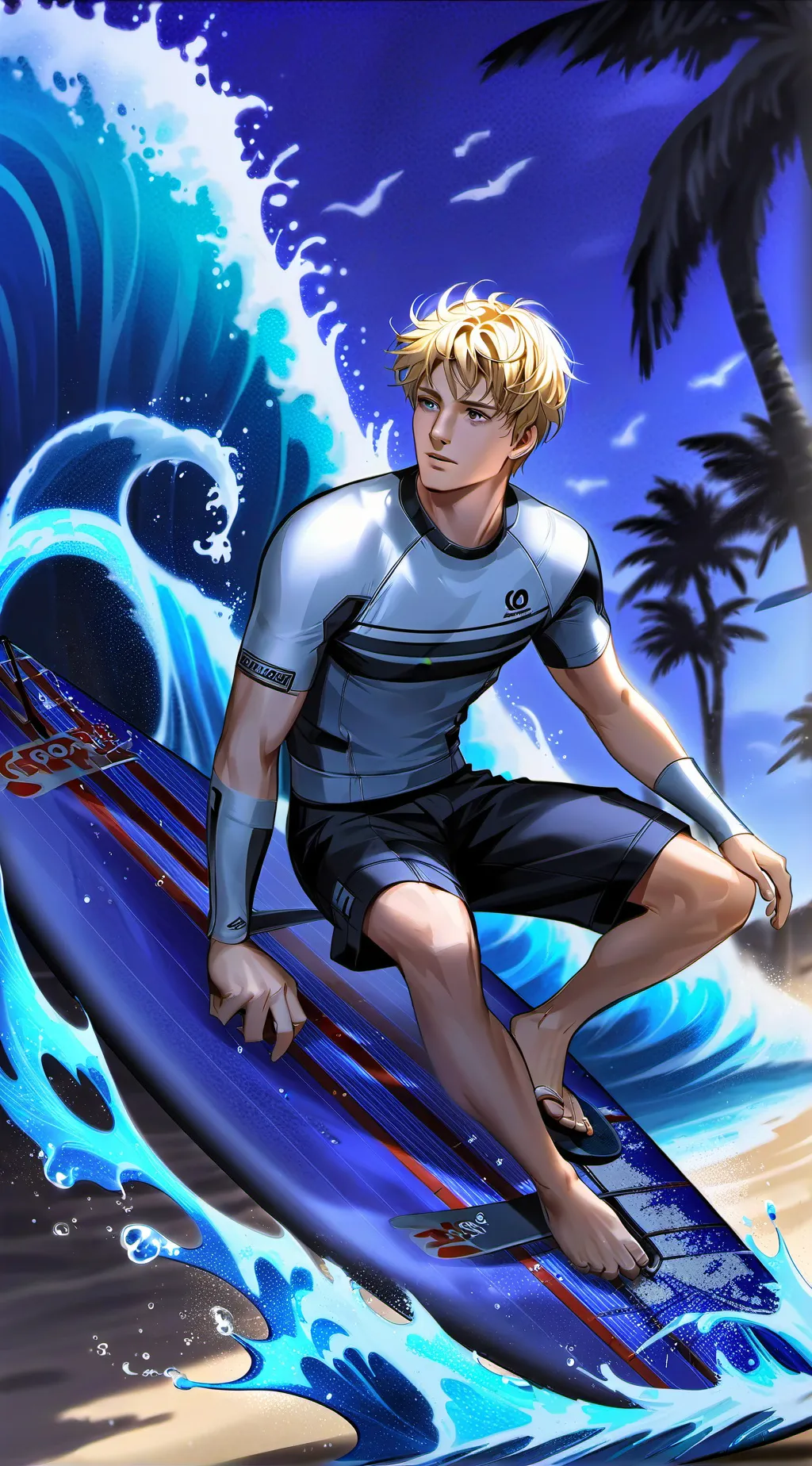 ai character: Chris background