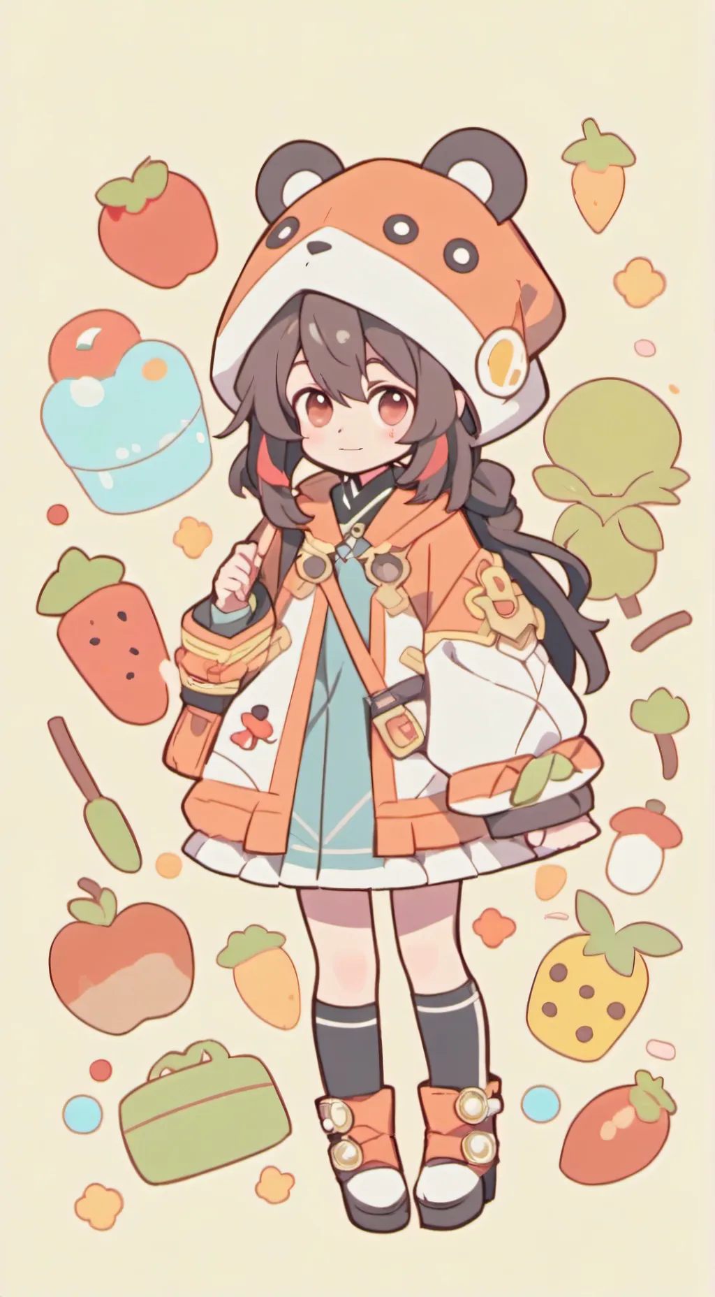 ai character: sad mha.. background