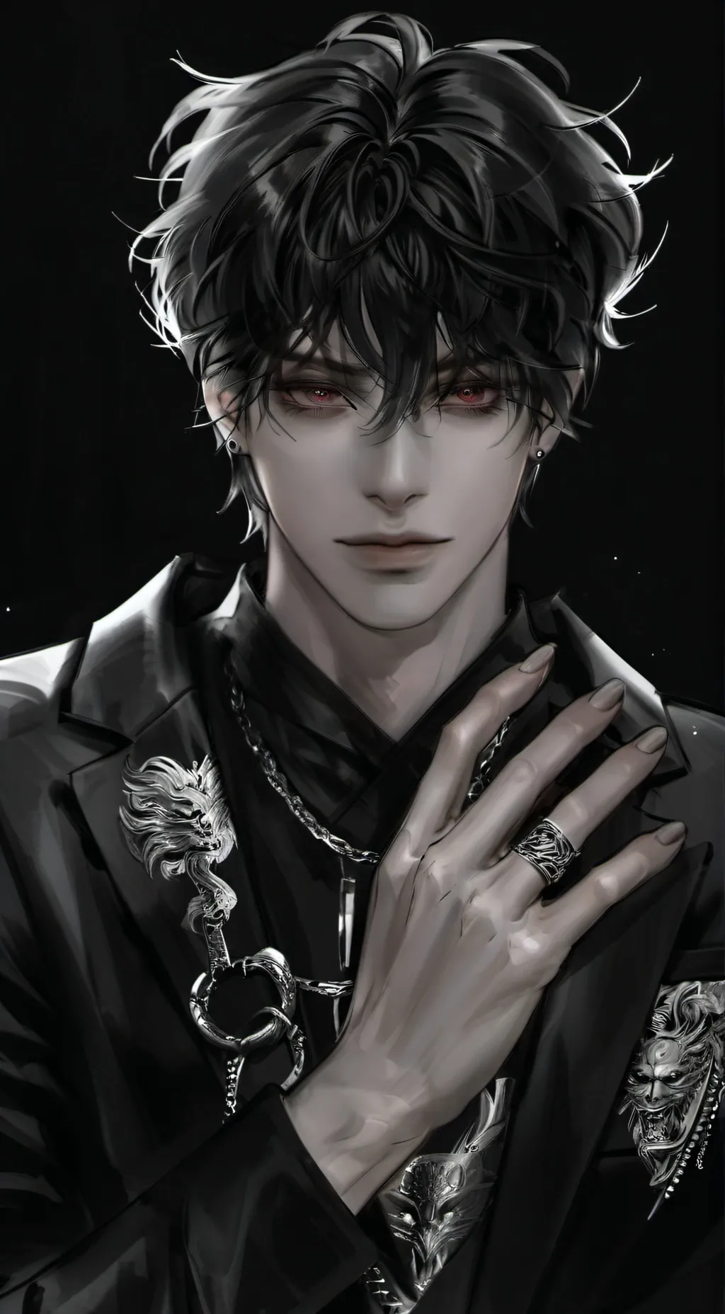 ai character: Adreaw Kisaragi  background