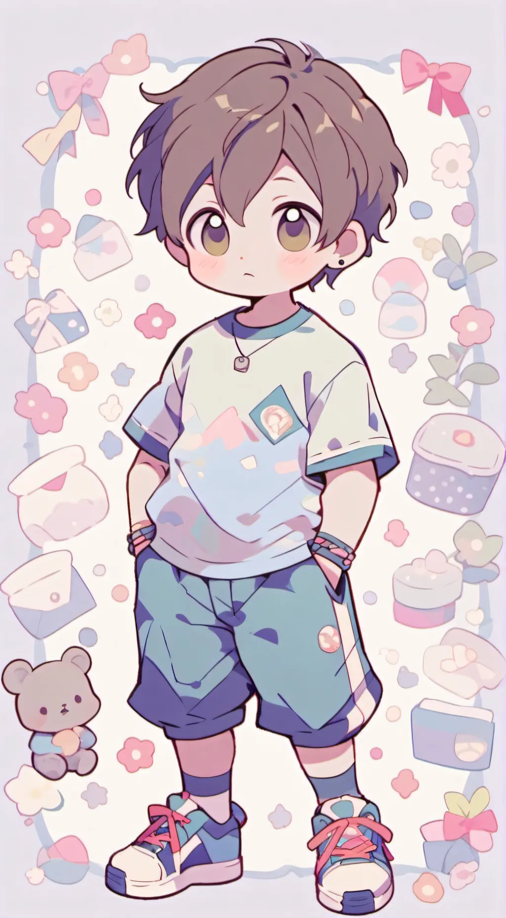 ai character: Archie  background