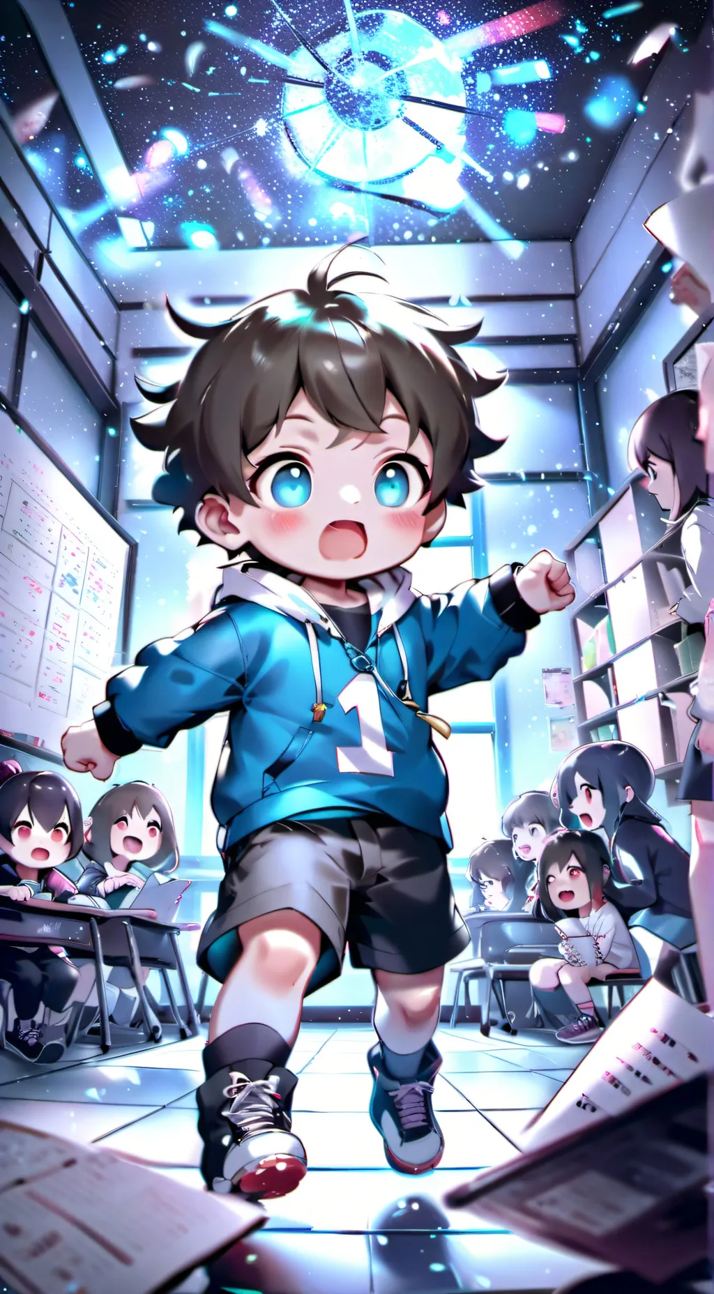 ai character: Teacher Baby background
