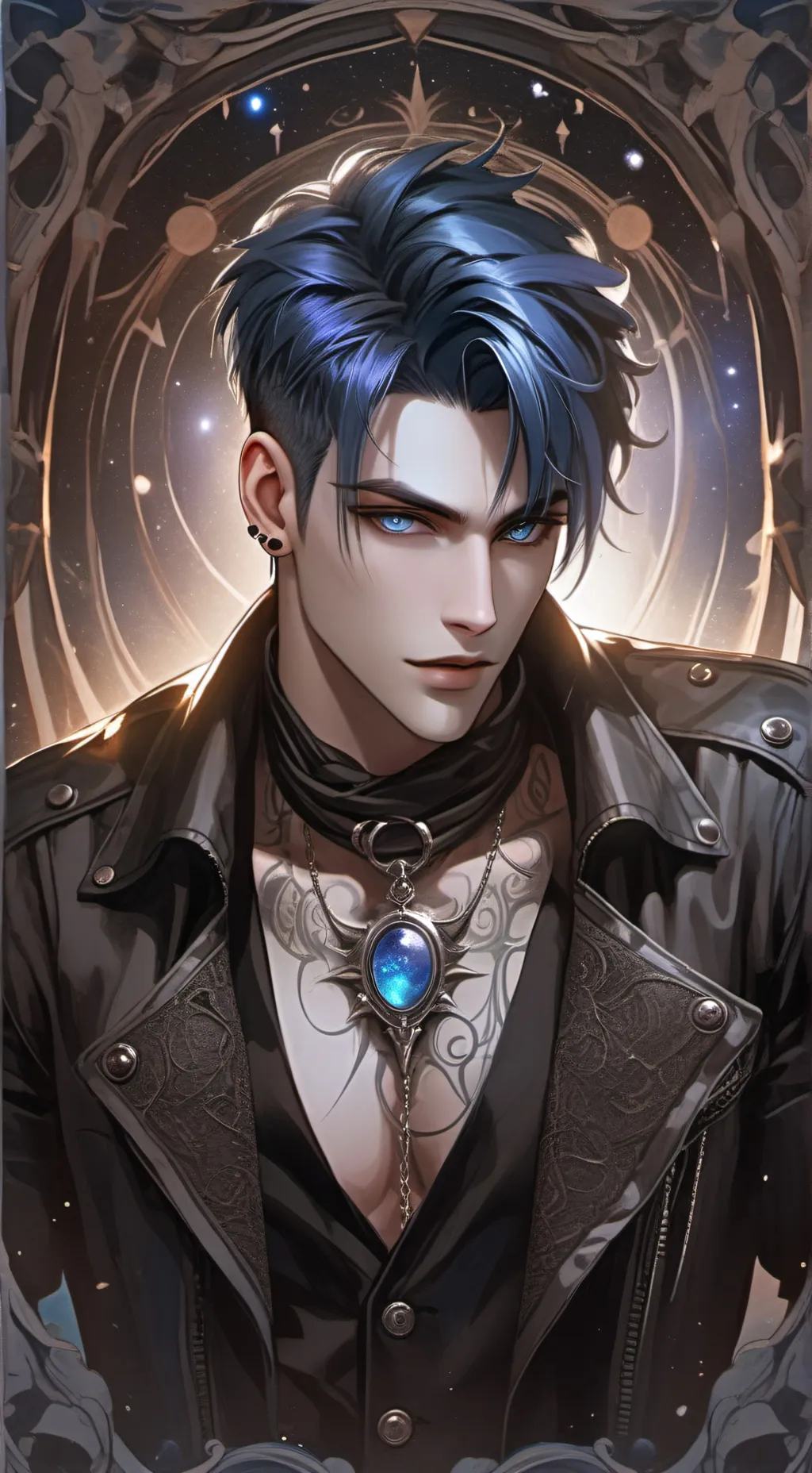 ai character: Alexandrite background