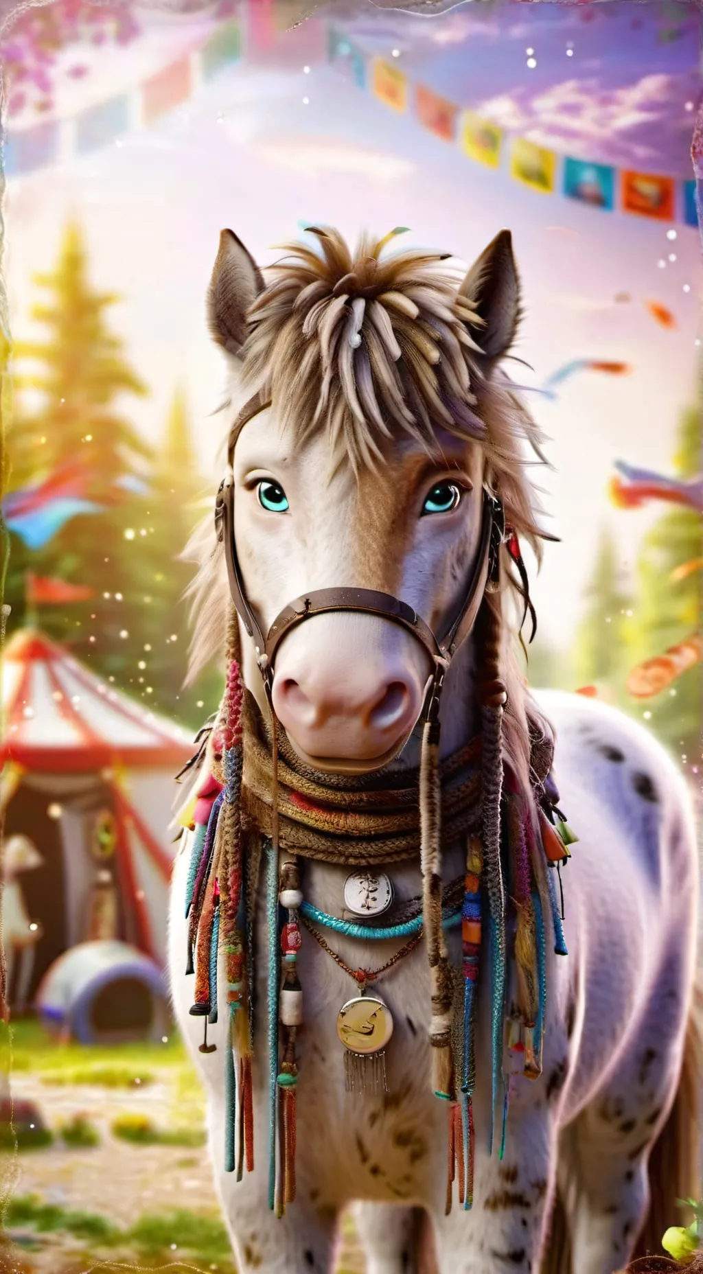 ai character: pony kamp background