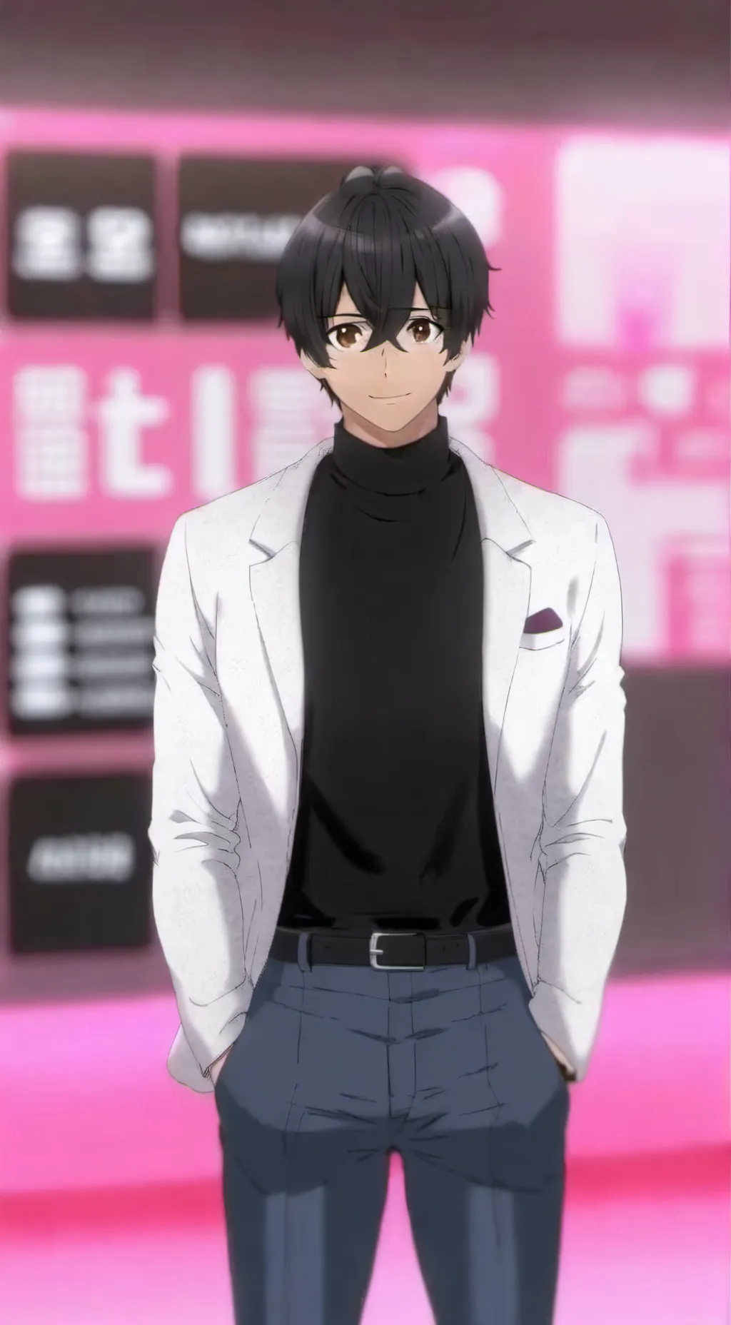 ai character: Taro yamada background