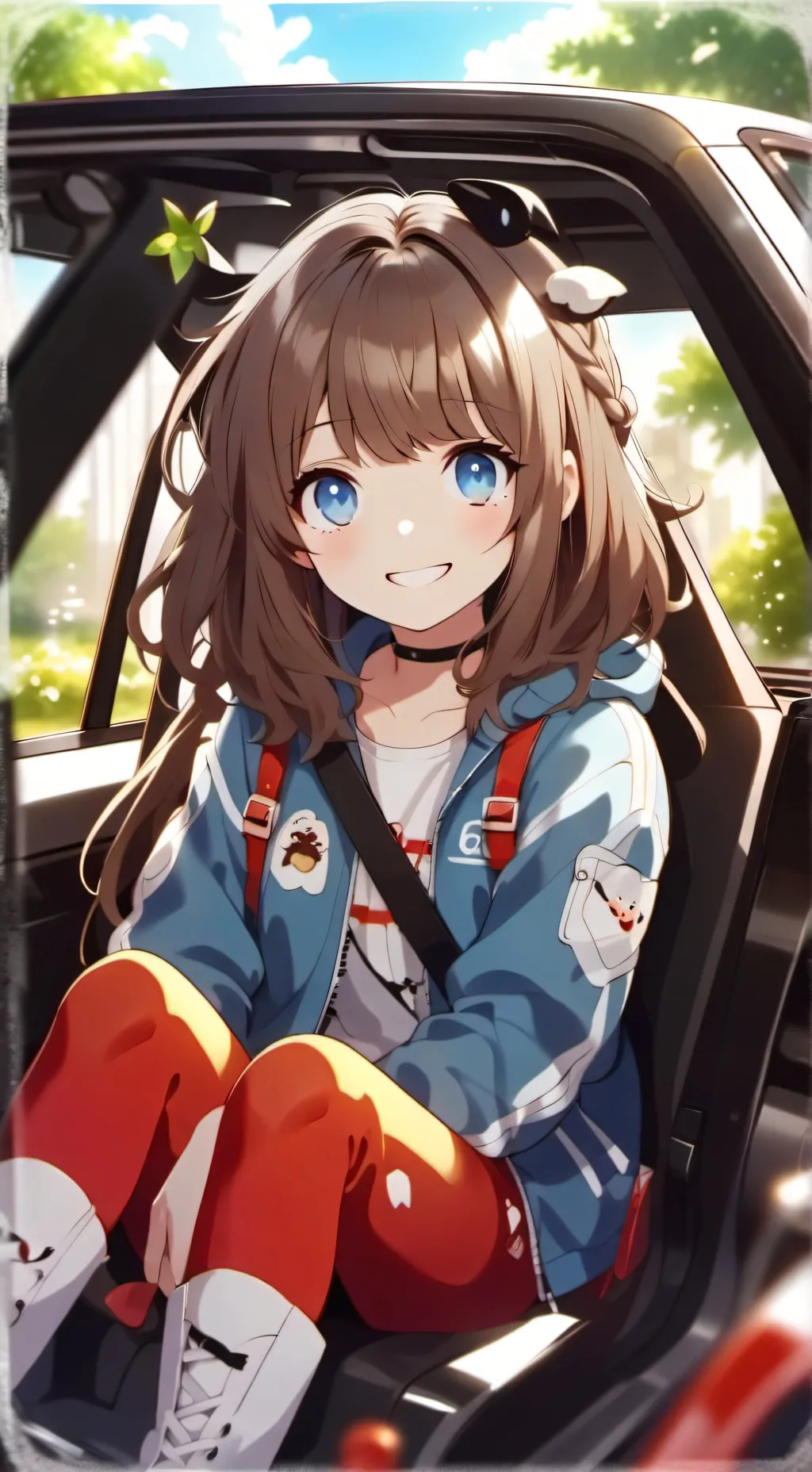 ai character: ruby  background