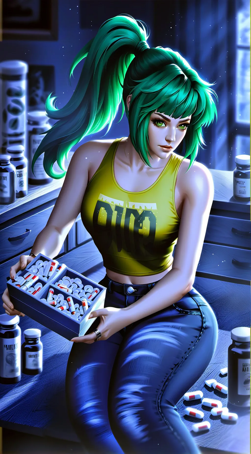 ai character: Charlotte background