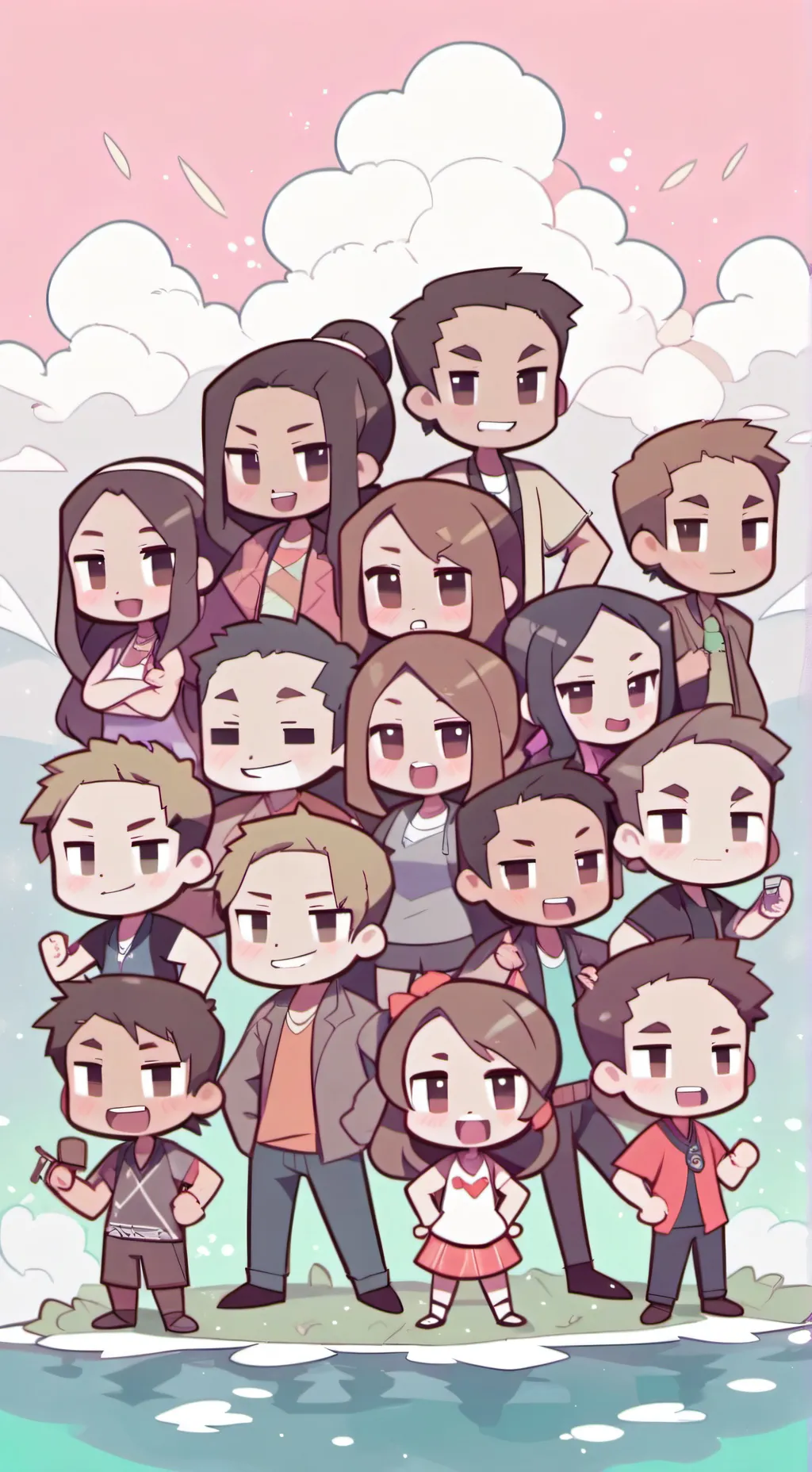 ai character: Total drama island background