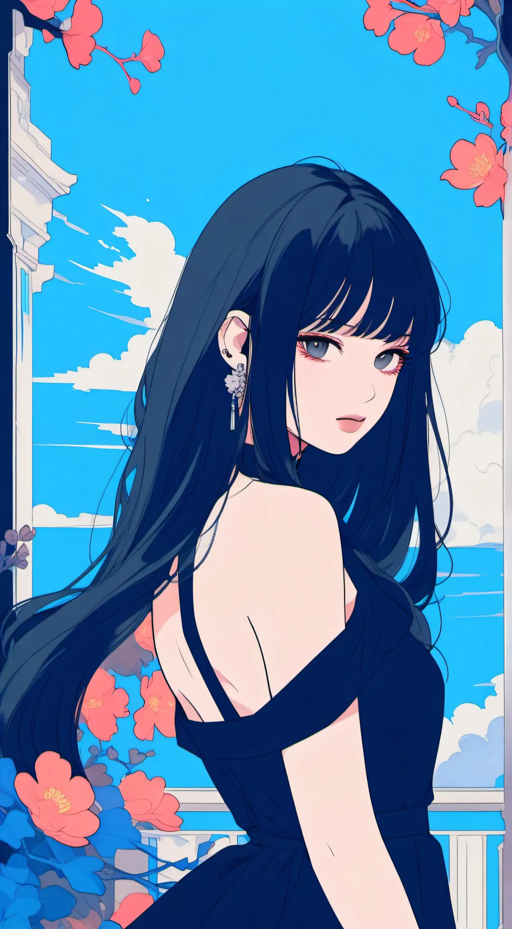 ai character: ジェニファー background