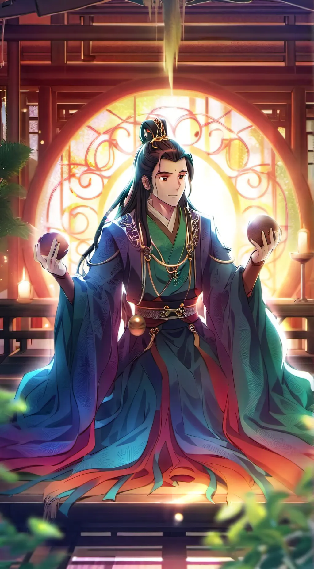 ai character: Apothacary Diaries background