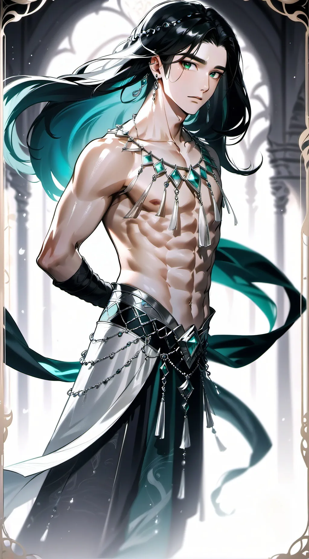 ai character: Louis  background