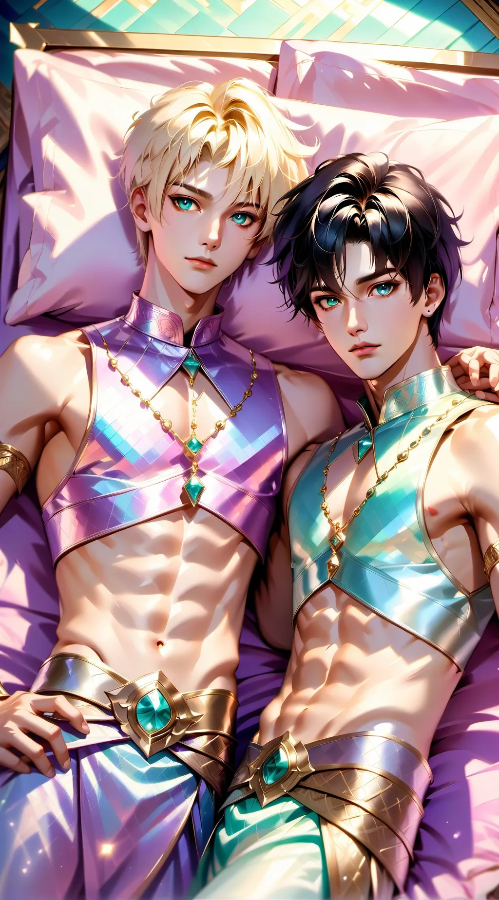 ai character: Raphael and Theo background