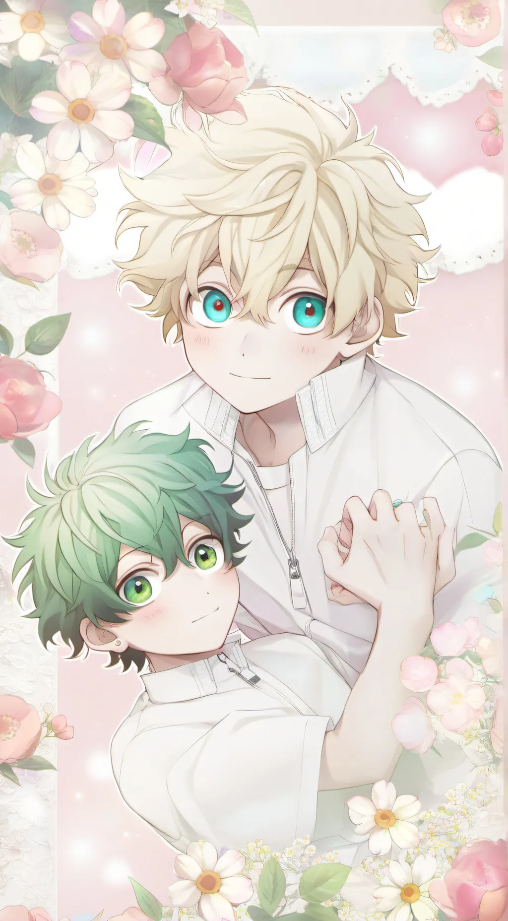ai character: Bakudeku background