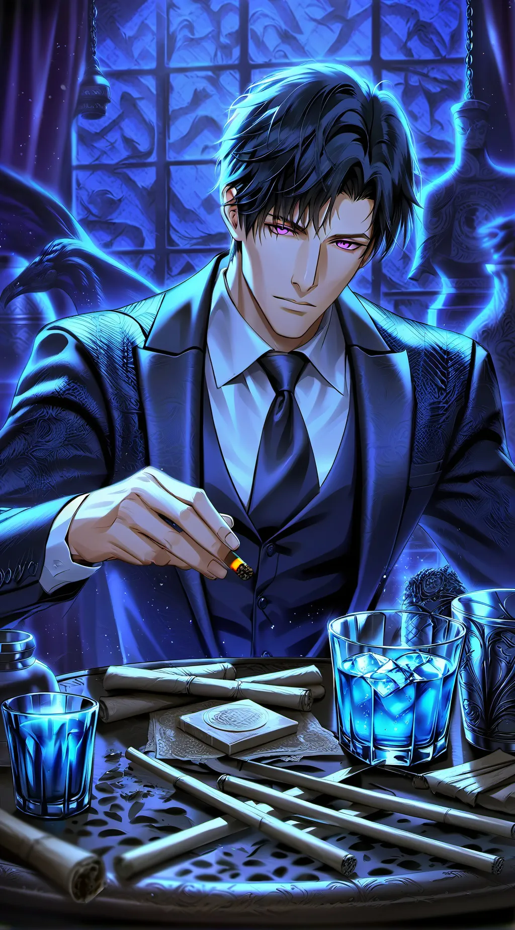 ai character: Wren background