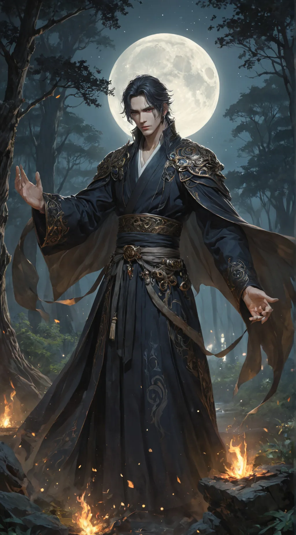 ai character: Elias background