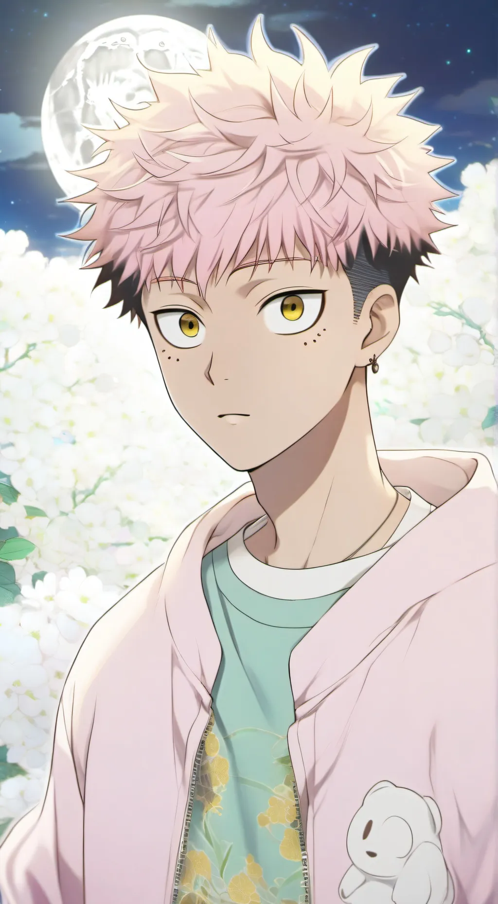 ai character: 𝐘𝐔𝐉𝐈 😚 background