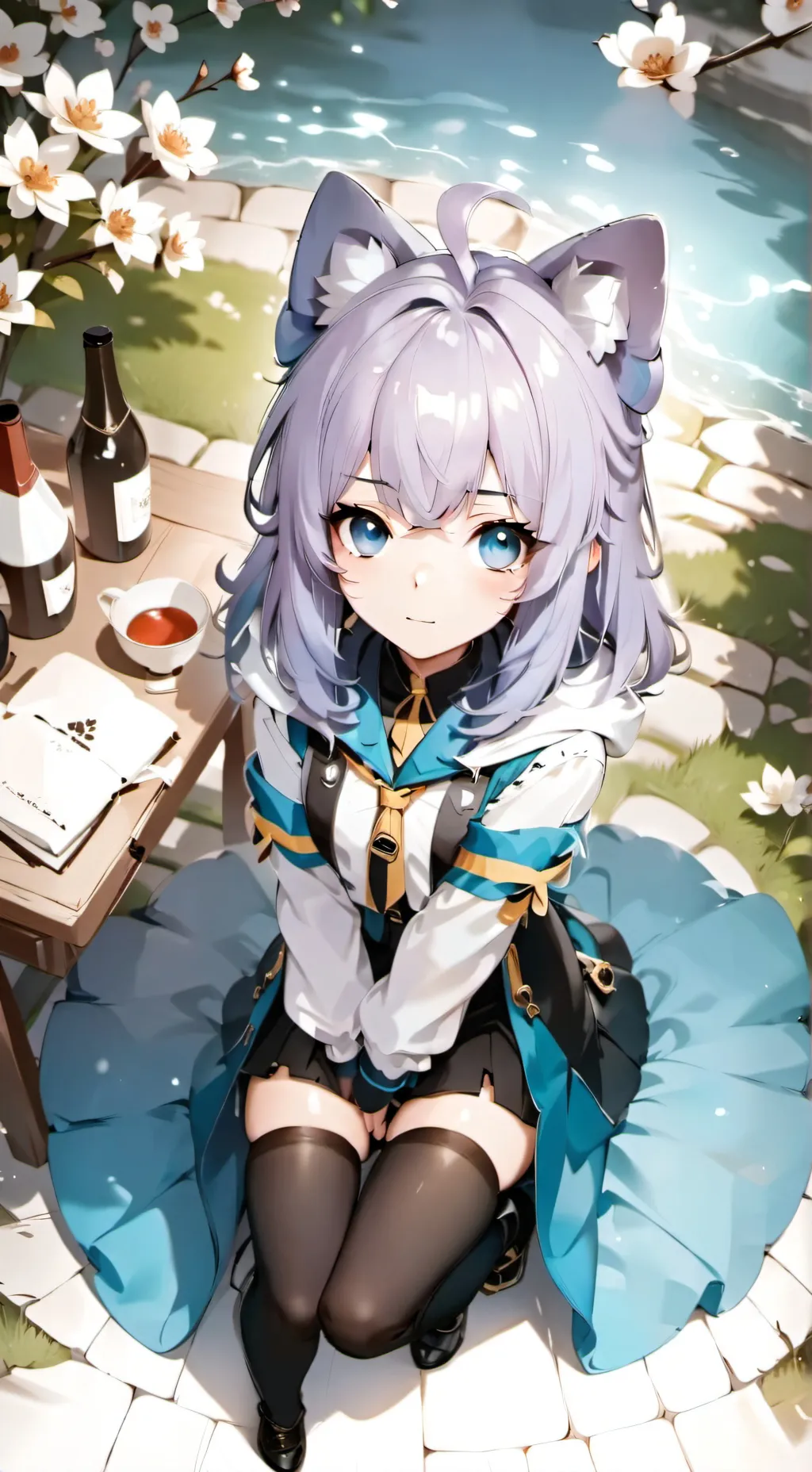 ai character: Ashley background