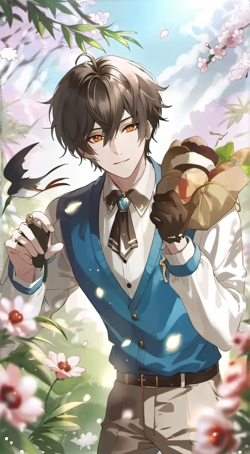 ai character: grand frère  background
