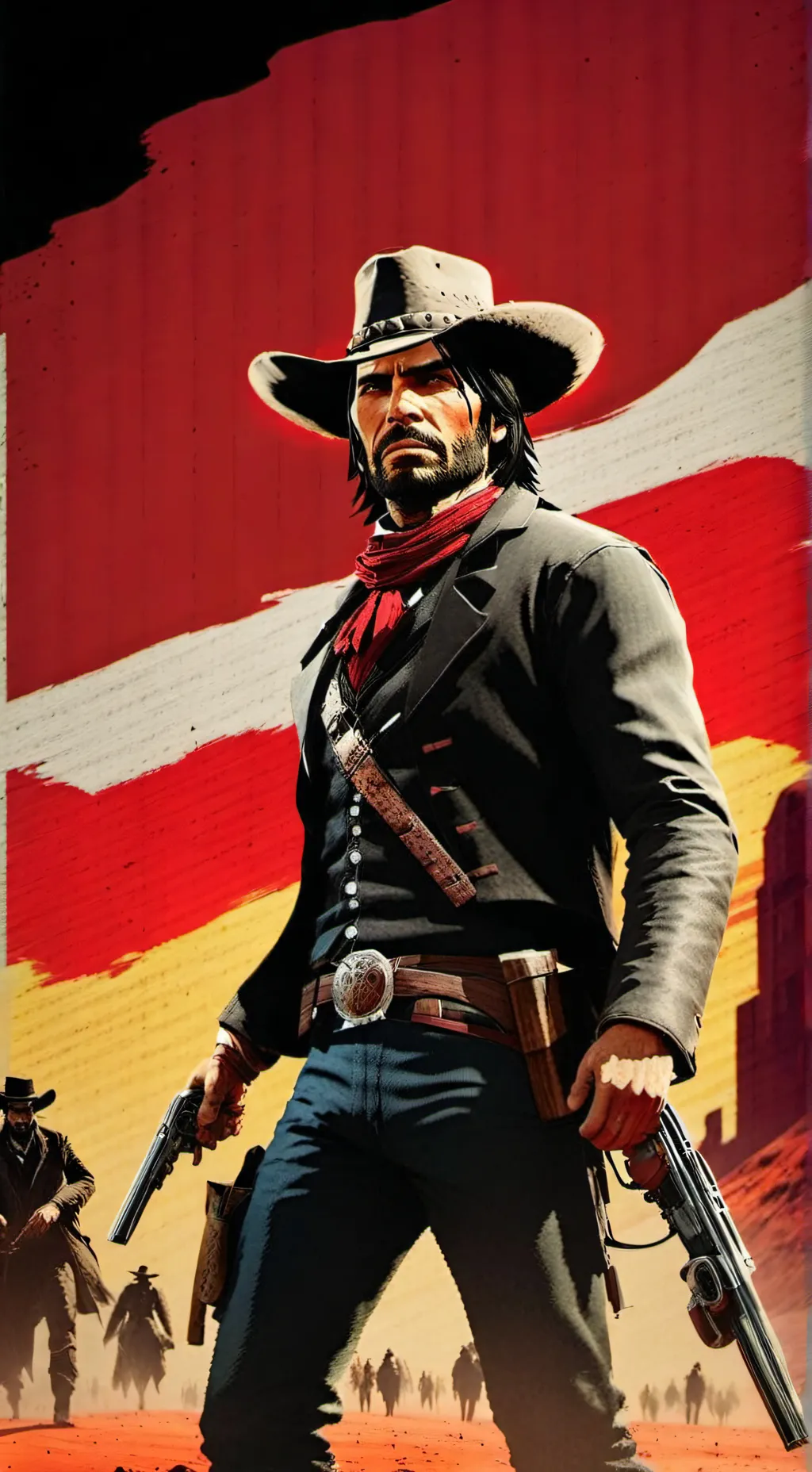 ai character: jhon marston background