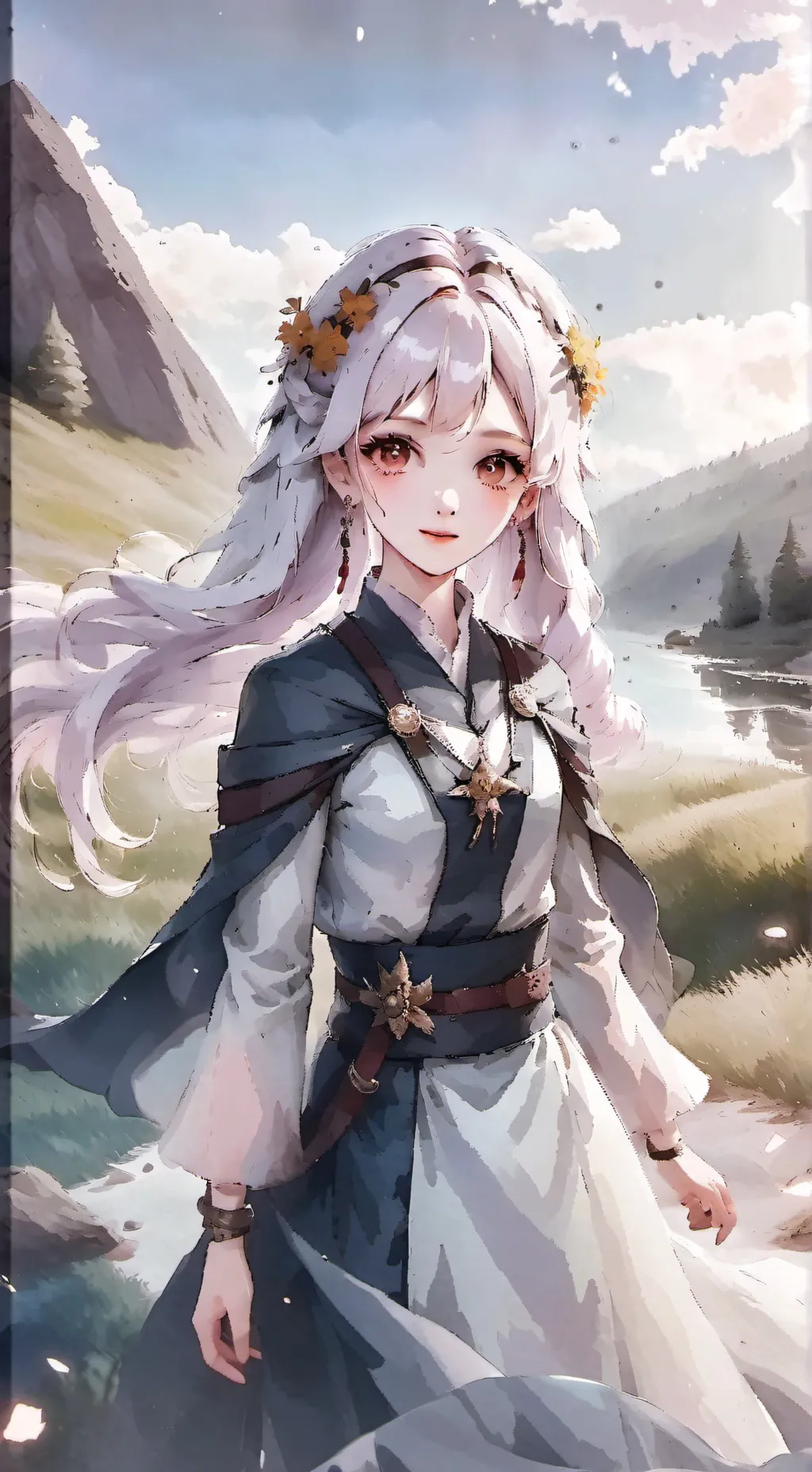 ai character: Saran background