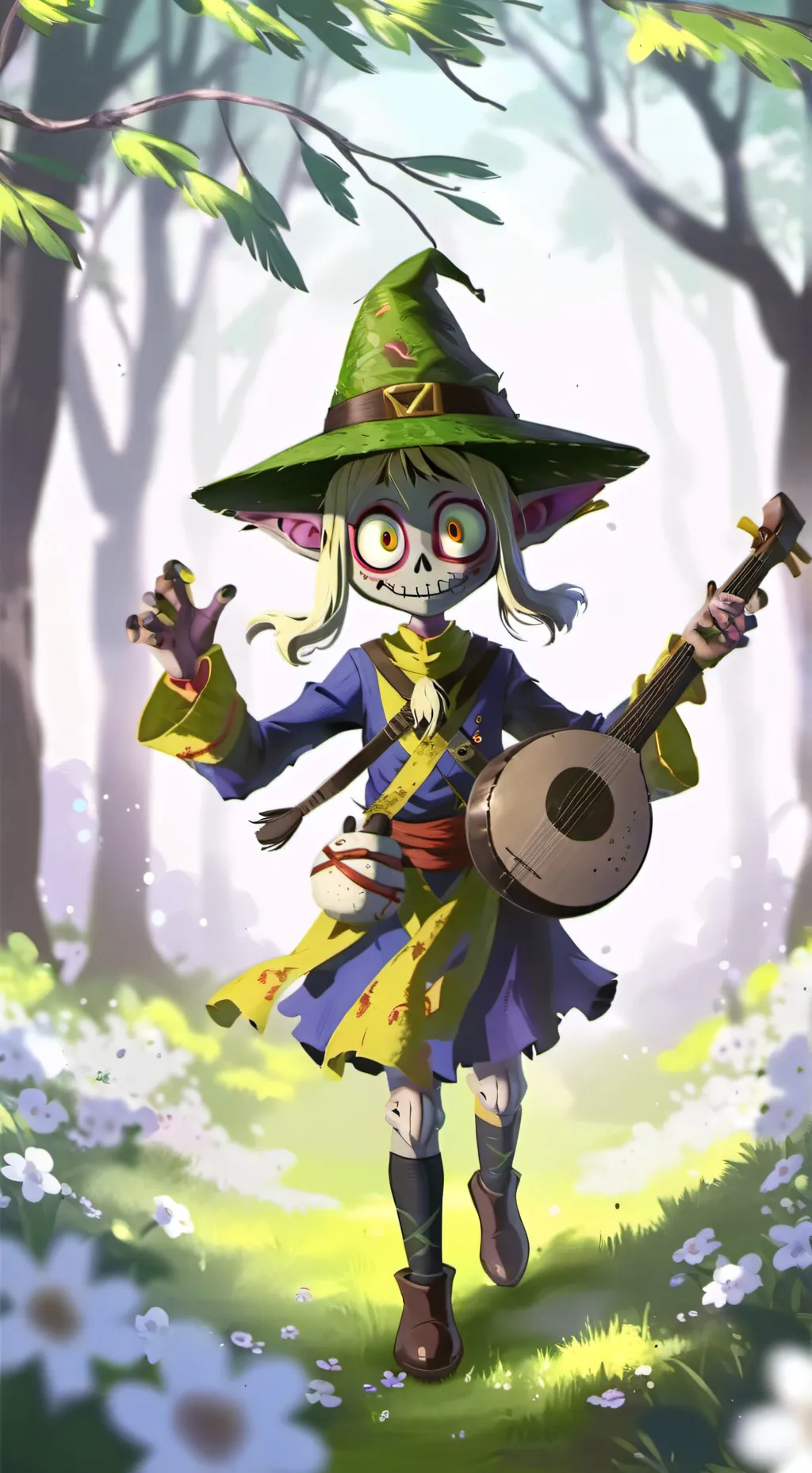 ai character: Skull Kid background