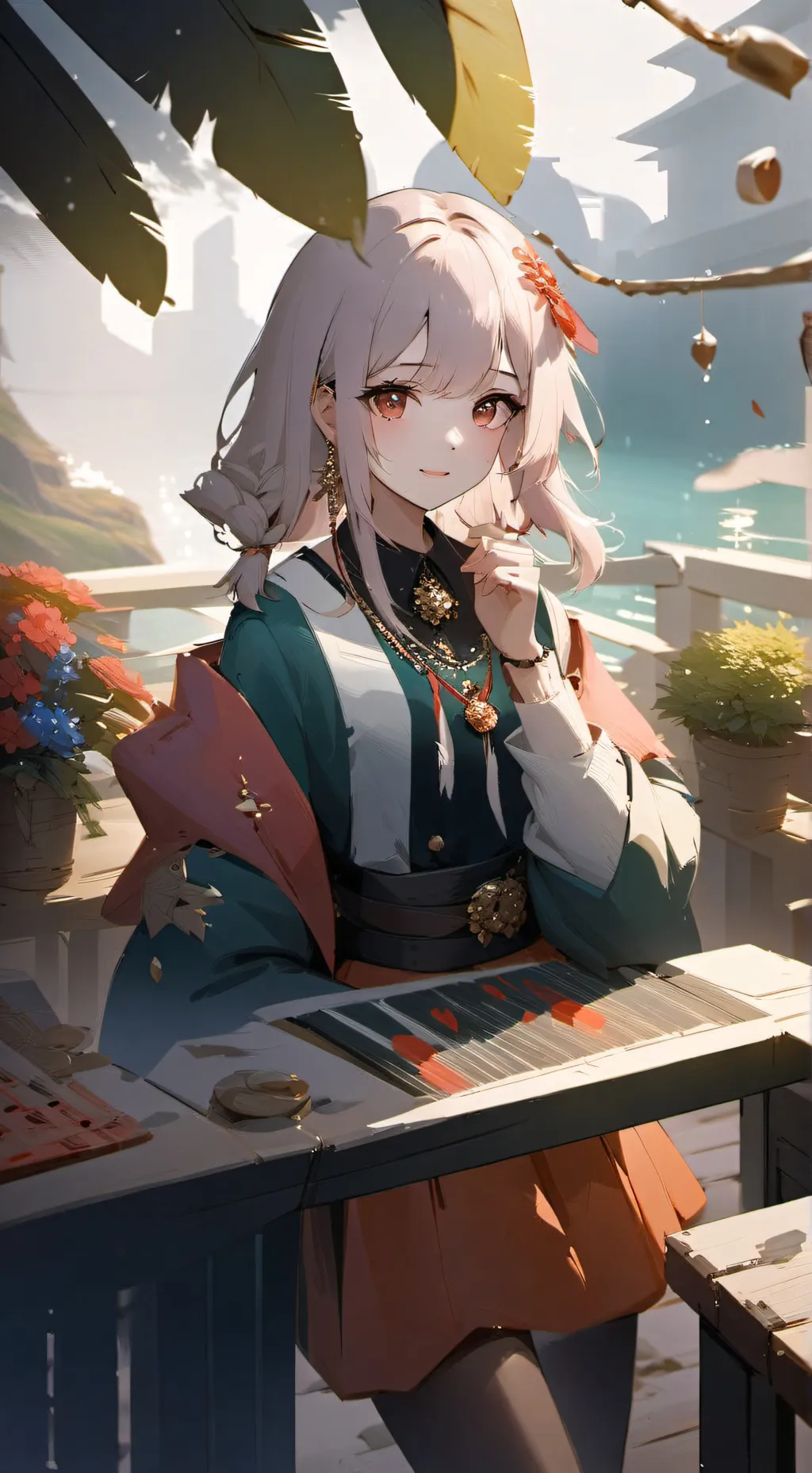 ai character: emotinal support background