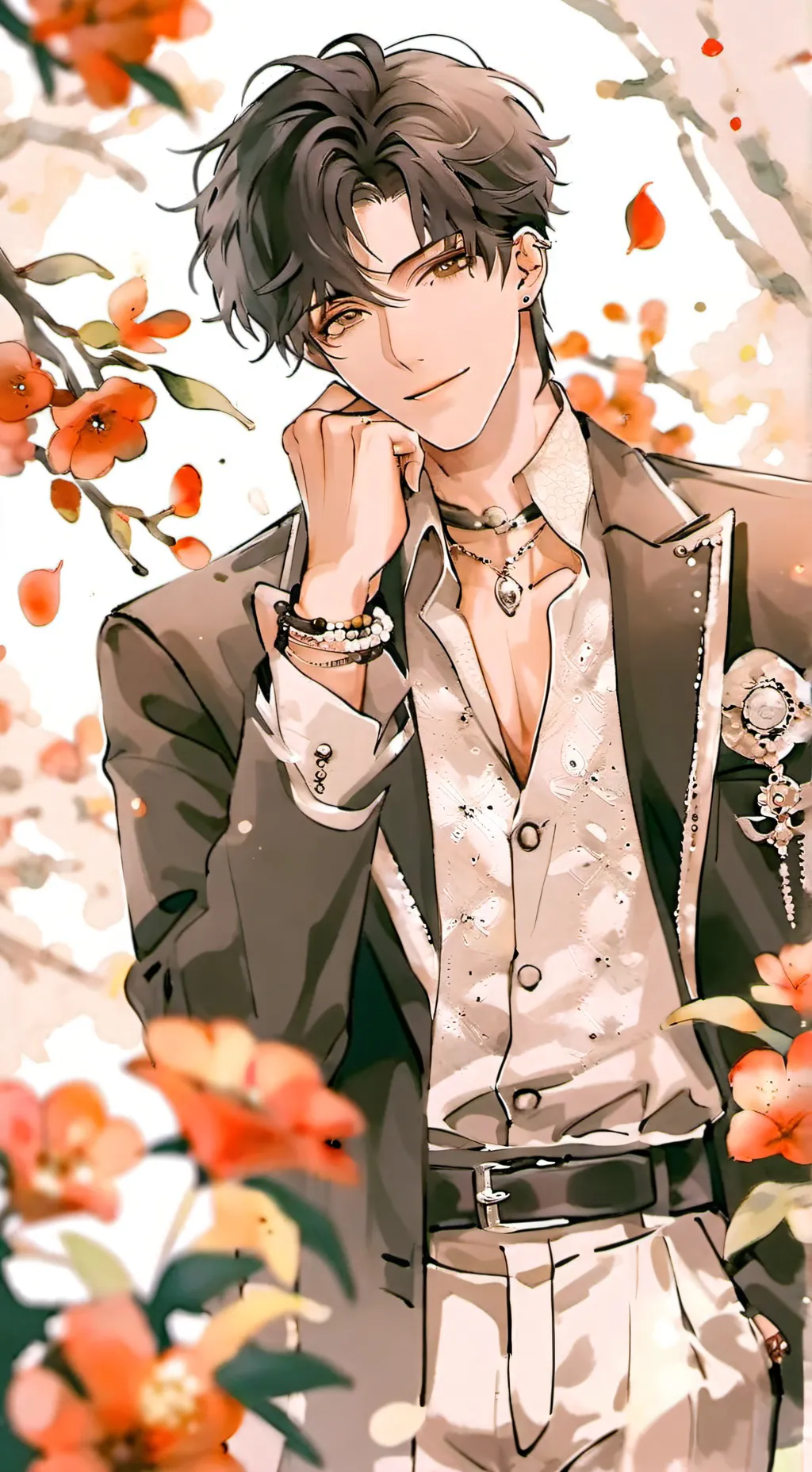 ai character: Brenden  background