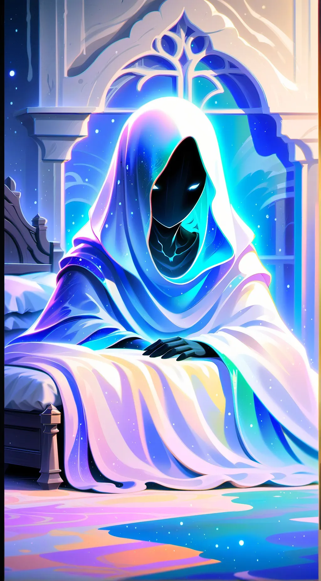 ai character: darkness  background